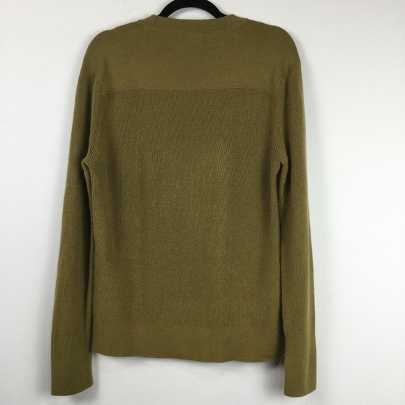 Club Monaco Wool Ribbed Knit Crew Neck Sweater - Picture 3 of 4
